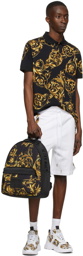 Versace Jeans Couture Black Regalia Baroque Backpack