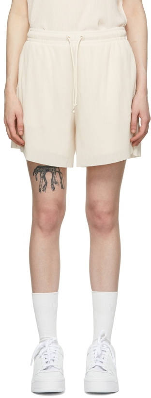 Photo: adidas Originals Off-White Adicolor Plissé Shorts