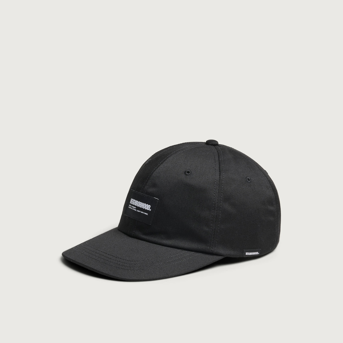 Neighborhood Men's Dad Cap in Black
