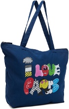 Carne Bollente Navy Camille Potte Edition 'Love From Paris!' Tote