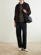 Paul Smith - Argyle Wool and Cotton-Blend Sweater - Brown