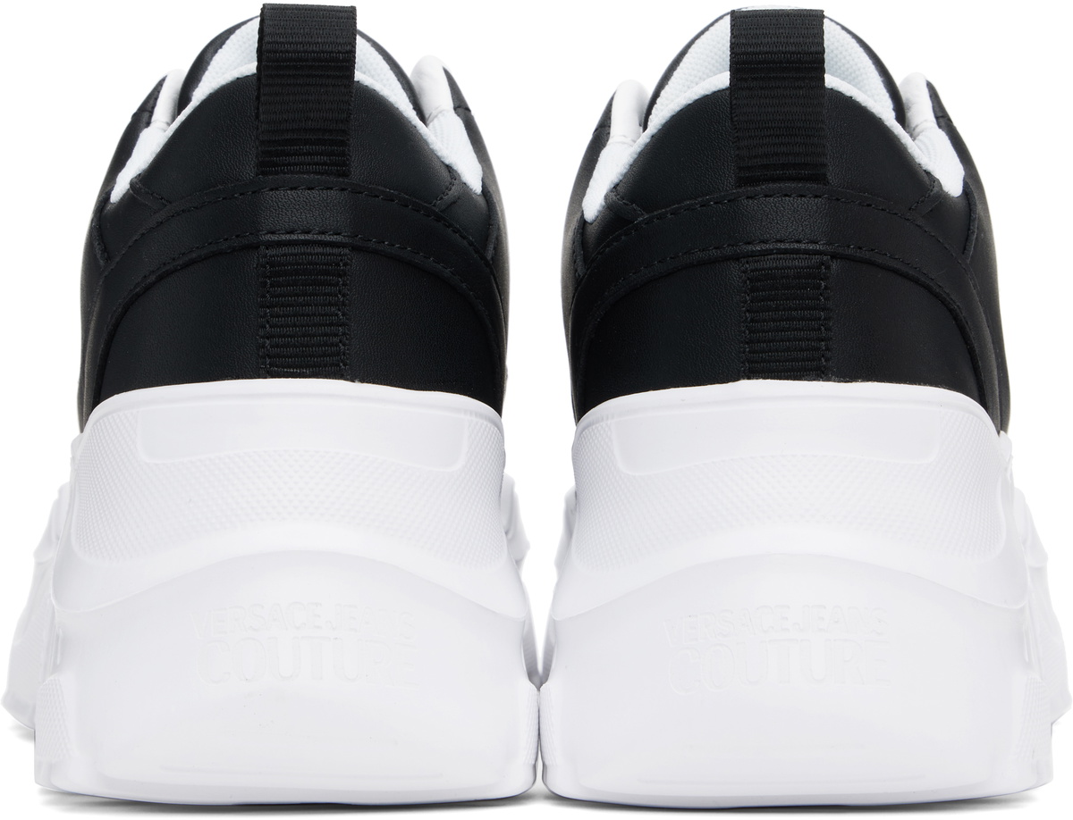 Versace Jeans Couture Black Speedtrack Sneakers