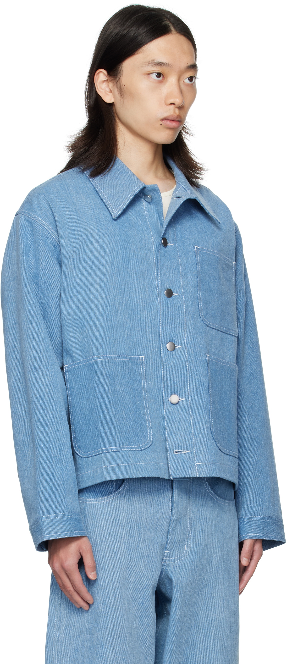 colbo Blue Steam Denim Jacket