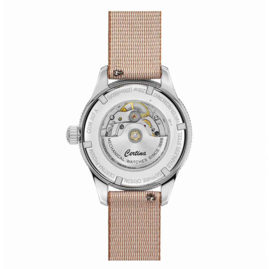 Certina Ds Ph200M Diamond White Mother of Pearl Dial Unisex Watch C0362071810600
