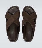 Brioni Suede slides