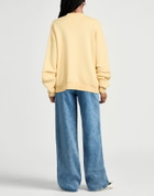 Bonsai Womens Sweatshirt Pastel in Yellow