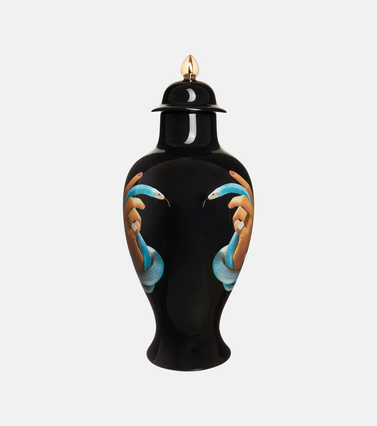 Seletti x Toiletpaper Hands with Snakes vase