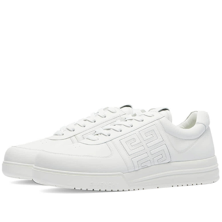 Photo: Givenchy Men's G4 Low Top Sneakers in White