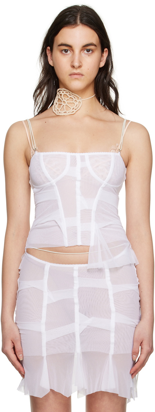 nastyamasha SSENSE Exclusive White Camisole