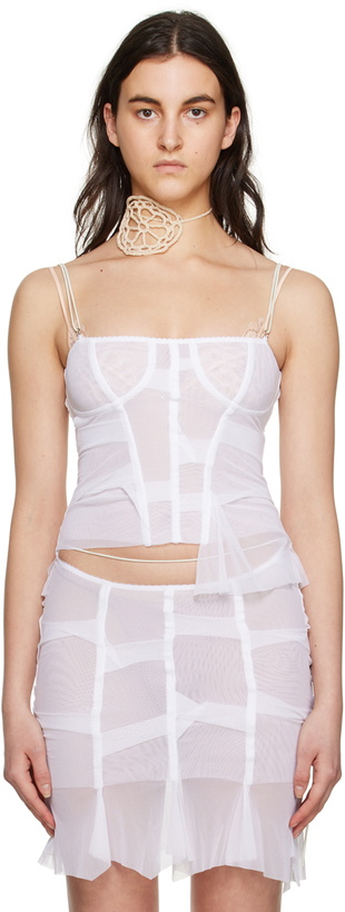 Photo: nastyamasha SSENSE Exclusive White Camisole