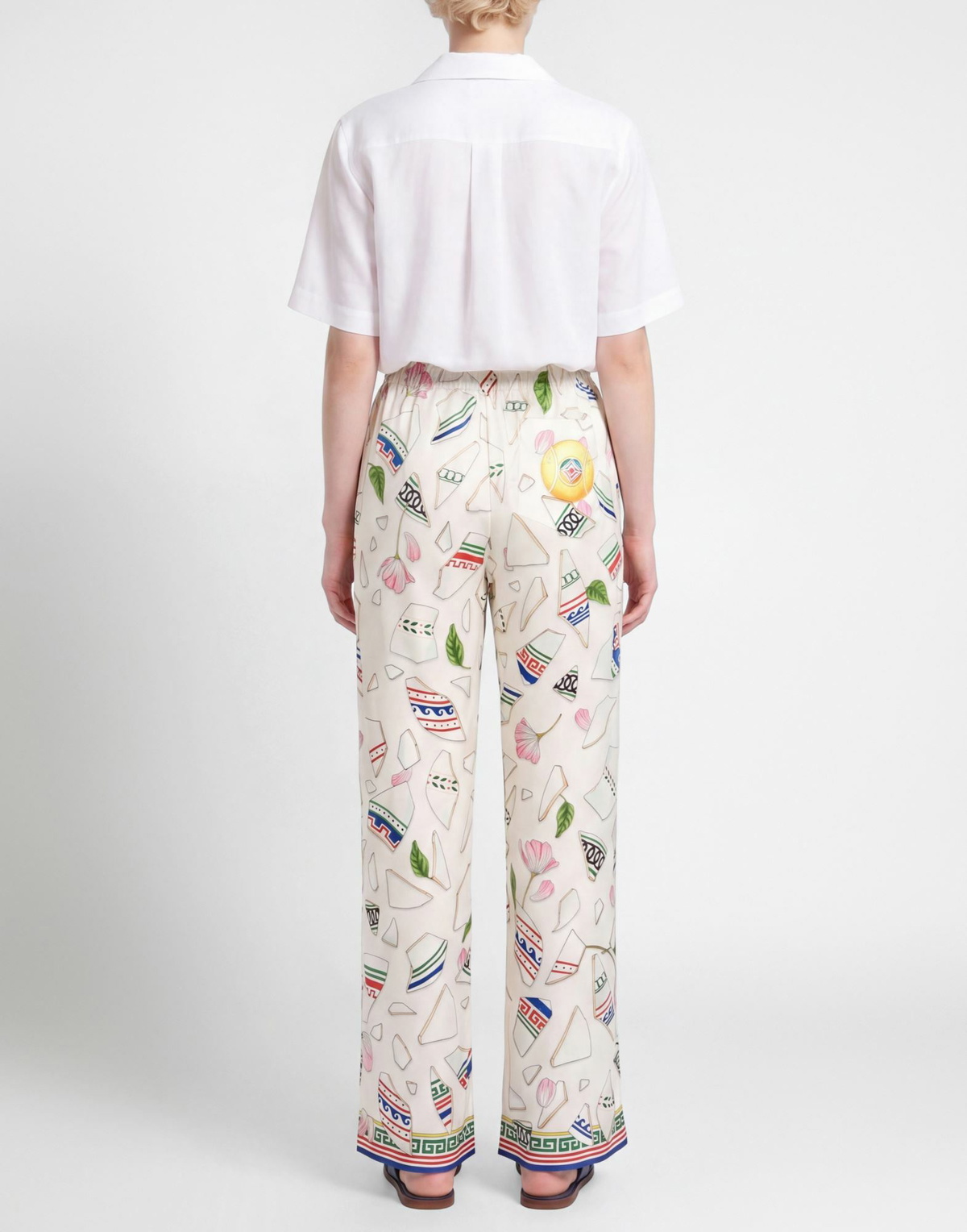 Casablanca Womens Pants in White