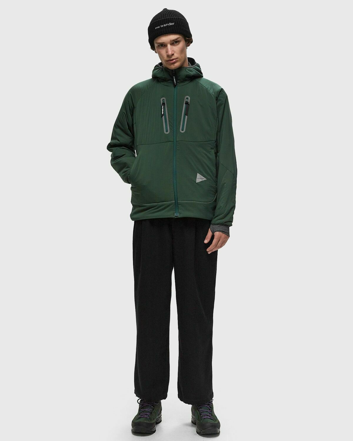 ジャケット・アウター andwander alpha air hoodie WM alpha AIR hoodie | and wander（アンドワンダー） ｜【公式