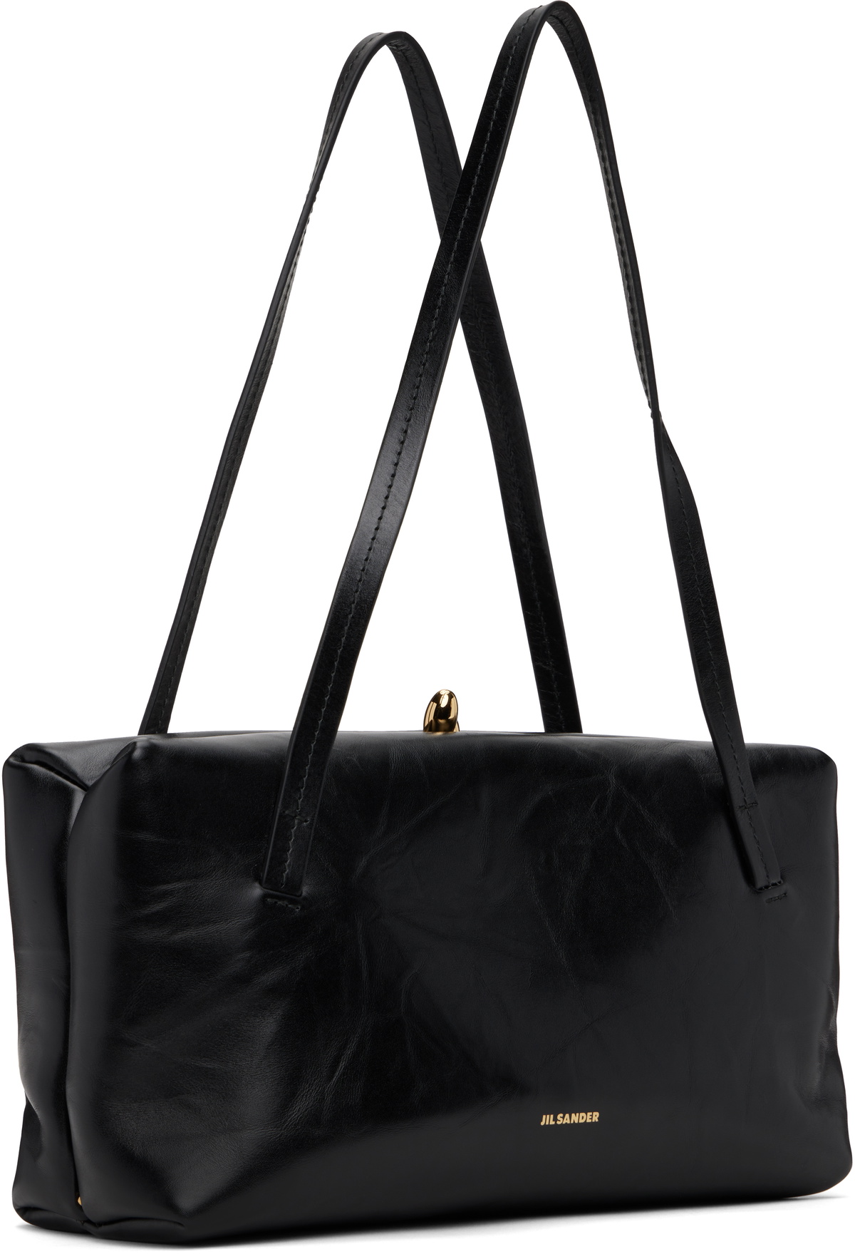トートバッグ Jil Sander Hobo Goji Mini Bag - Leather - Black Jil Sander Goji Leather Mini Bag | Black | FARFETCH