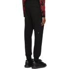 Alexander McQueen Black Cotton Lounge Pants