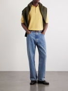 Beams Plus - Cotton-Blend Piqué Polo Shirt - Yellow