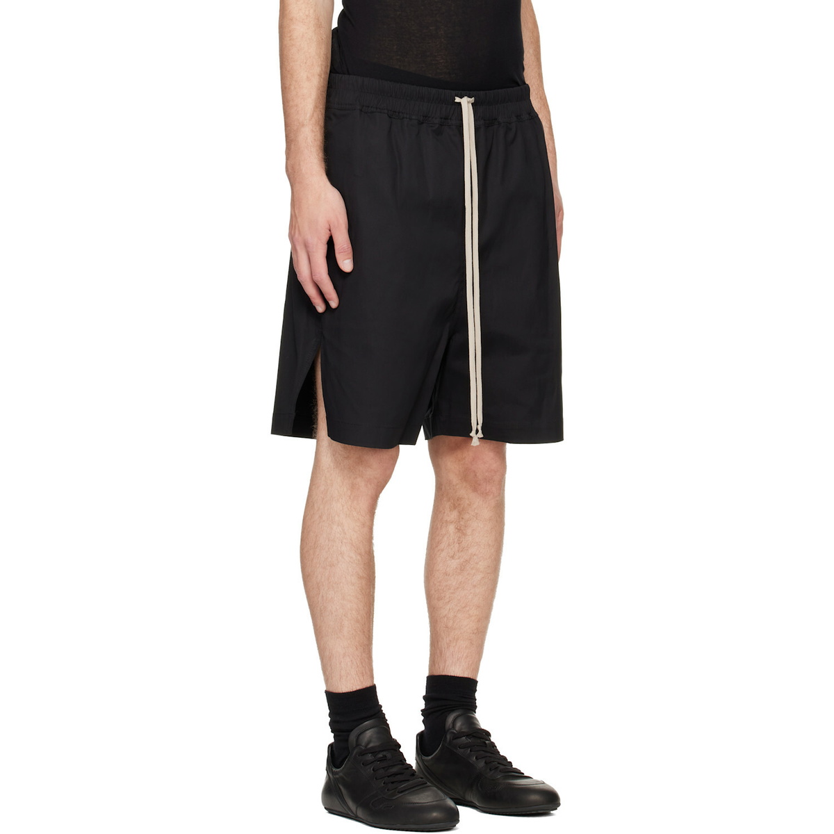 Rick Owens Black Tower Boxers Shorts