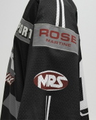 Martine Rose OVERSIZED HOCKEY TOP Black Mens Jersey