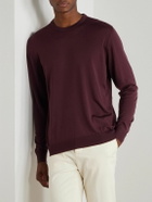 Kiton - Wool Sweater - Burgundy