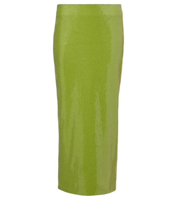 Photo: Oscar de la Renta Sequined pencil skirt