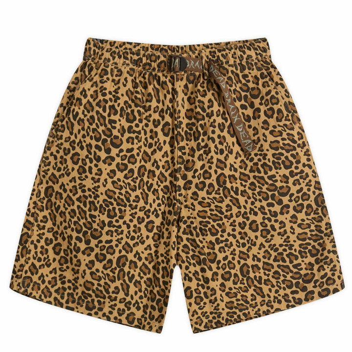 Photo: Brain Dead Men's Twill Climber Shorts in Leopard