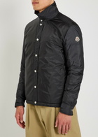 Moncler Meridelle Layered Padded Shell Jacket Navy