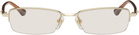 BONNIE CLYDE Gold & Brown Lucky Star Sunglasses