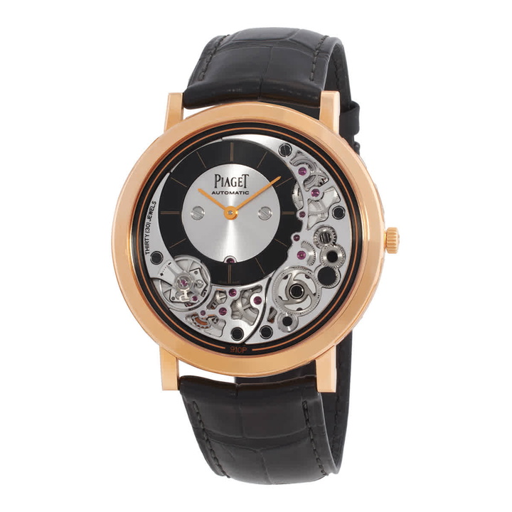 Photo: Piaget Altiplano Automatic Silver Dial 18kt Rose Gold Mens Watch G0A43120