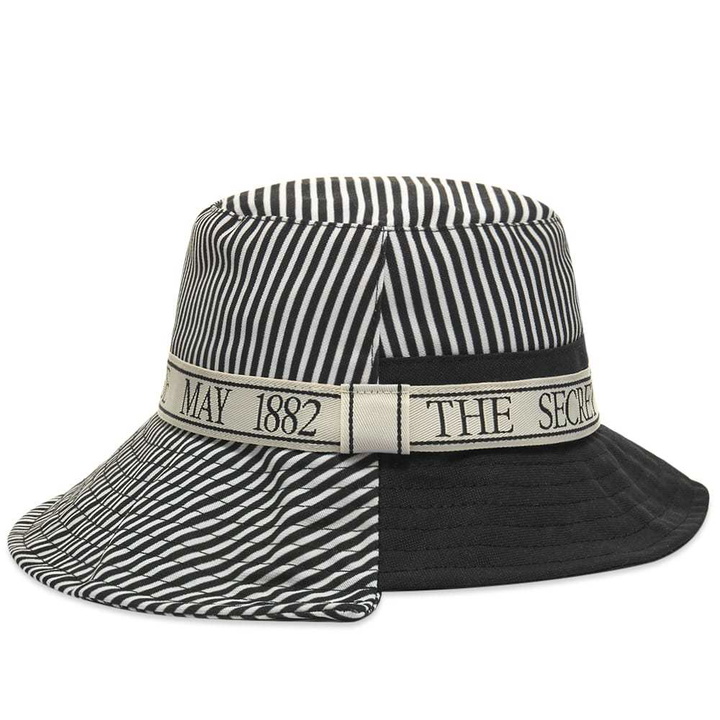 Photo: JW Anderson Asymmetric Striped Bucket Hat