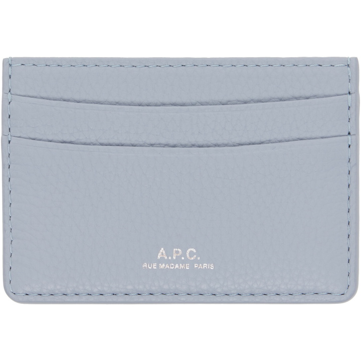 Photo: A.P.C. Blue André Card Holder
