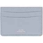 A.P.C. Blue André Card Holder
