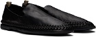 Officine Creative Black Miles 002 Loafers