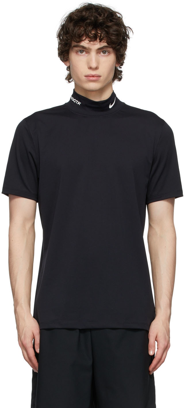 Nike Black NOCTA Edition Mock Neck T-Shirt Nike