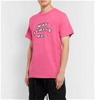 Resort Corps - Printed Cotton-Jersey T-Shirt - Pink