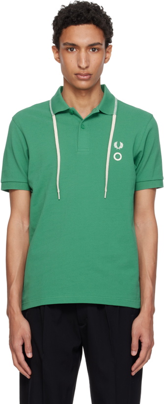 Photo: Craig Green Green Fred Perry Edition Drawcord Collar Polo