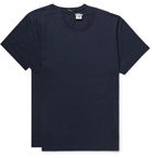 NN07 - Two-Pack Pima Cotton-Jersey T-Shirts - Storm blue