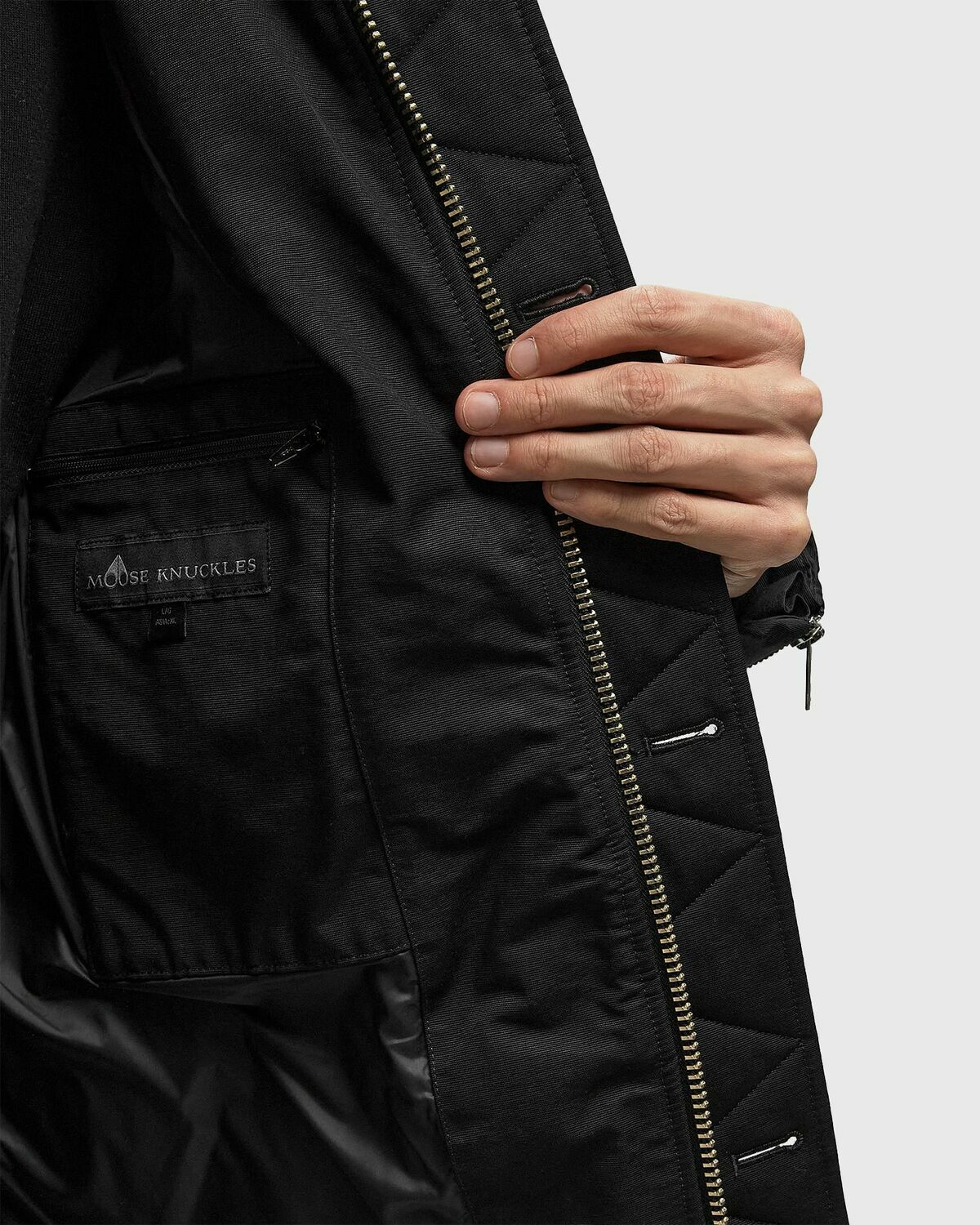 Moose Knuckles ORIGINAL 3Q JACKET Black Mens Down & Puffer Jacket