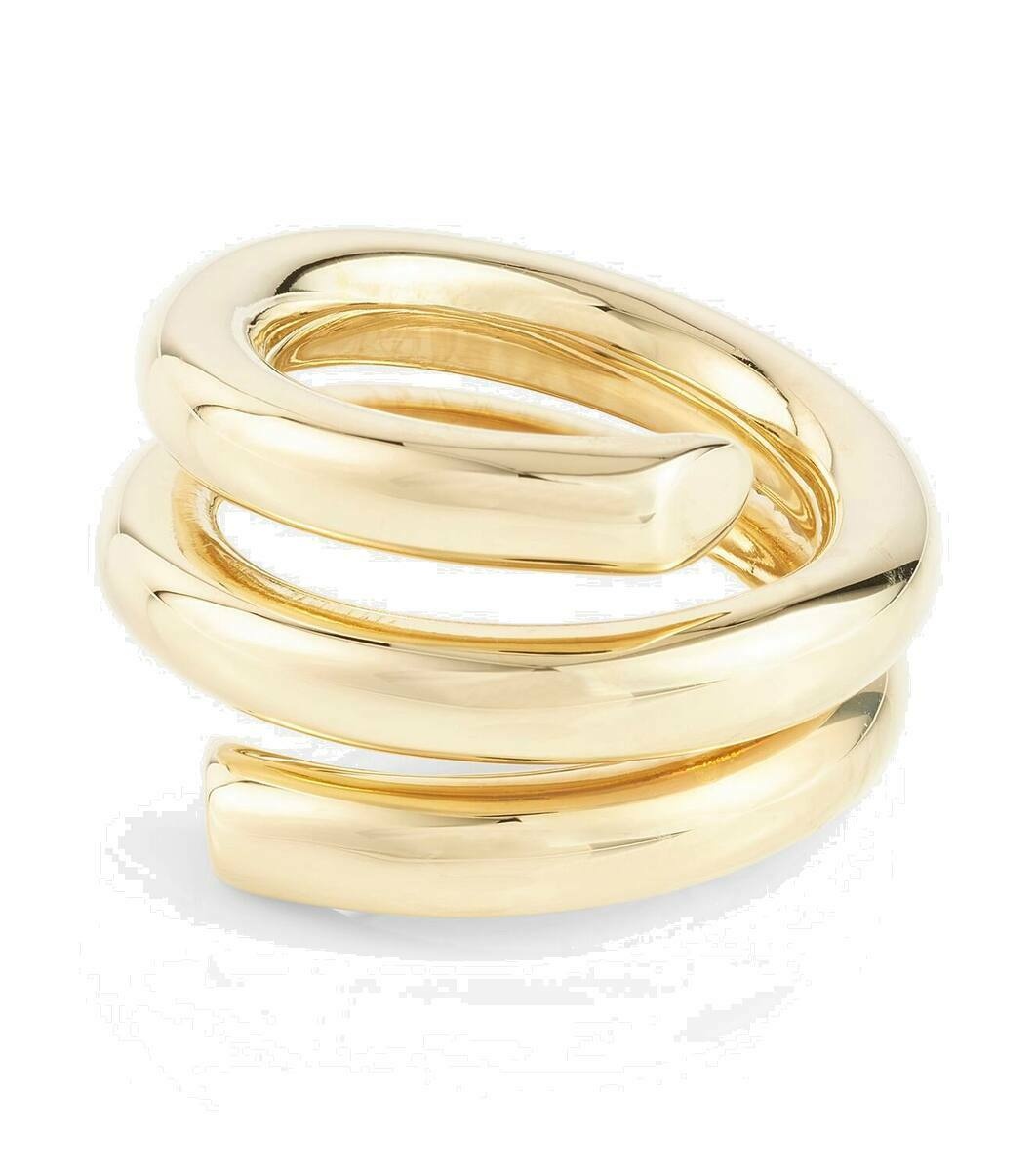 Photo: Jennifer Fisher Coil 10kt gold-plated ring
