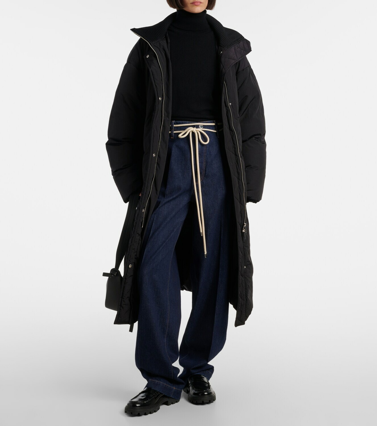 Sportmax Casarsa belted down coat