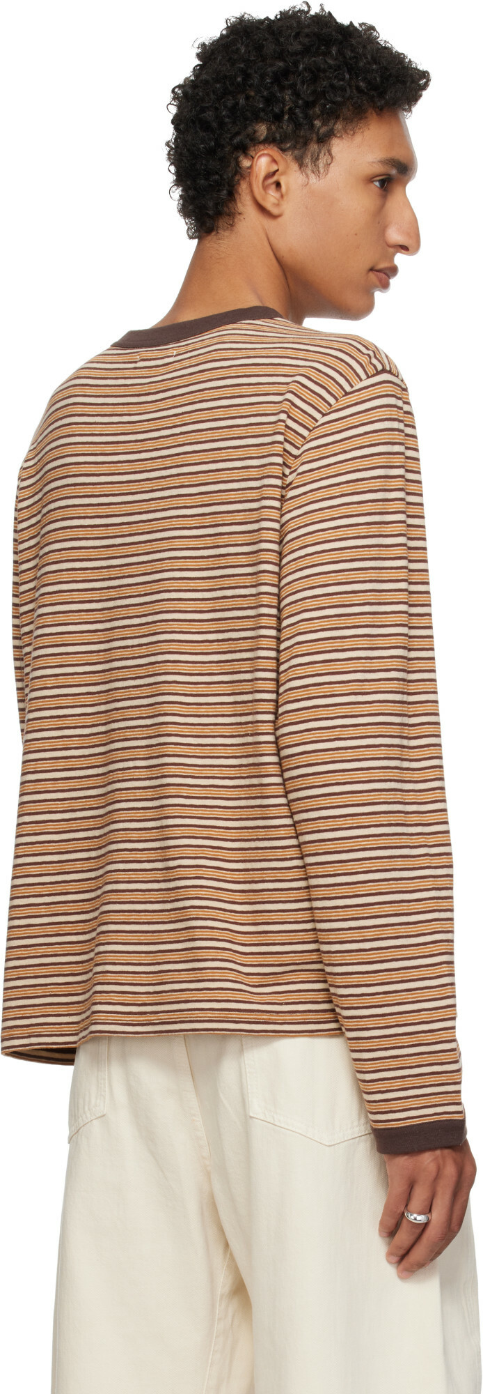 Cawley Brown Jersey Long Sleeve T-shirt
