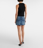 Coperni Denim wrap skirt