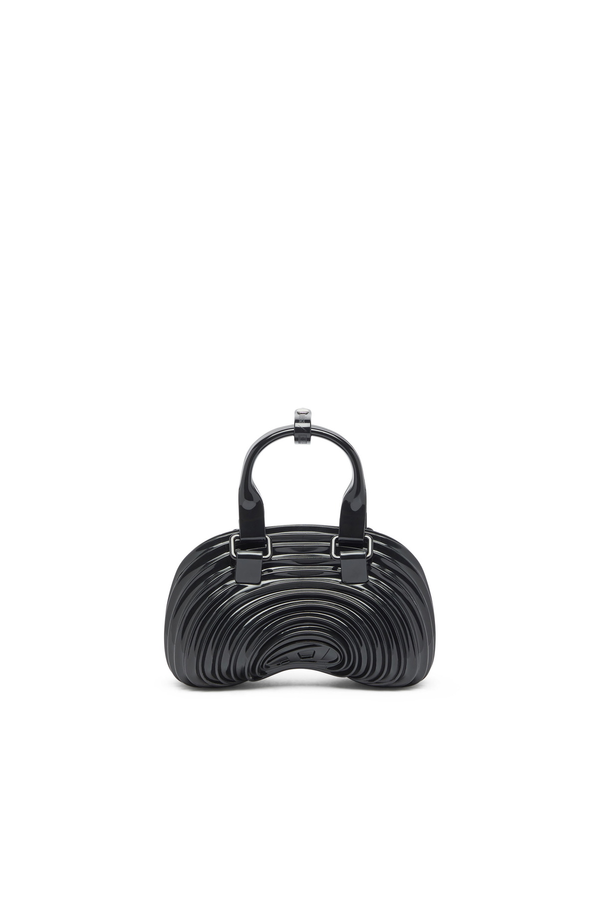 Diesel Quantum Dome - Handbag in Melflex - Crossbody Bags Womens in Black