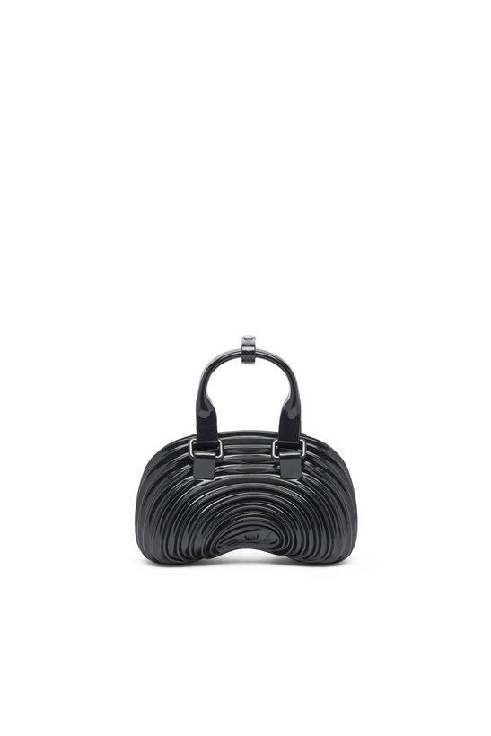 Photo: Diesel Quantum Dome - Handbag in Melflex - Crossbody Bags Womens in Black