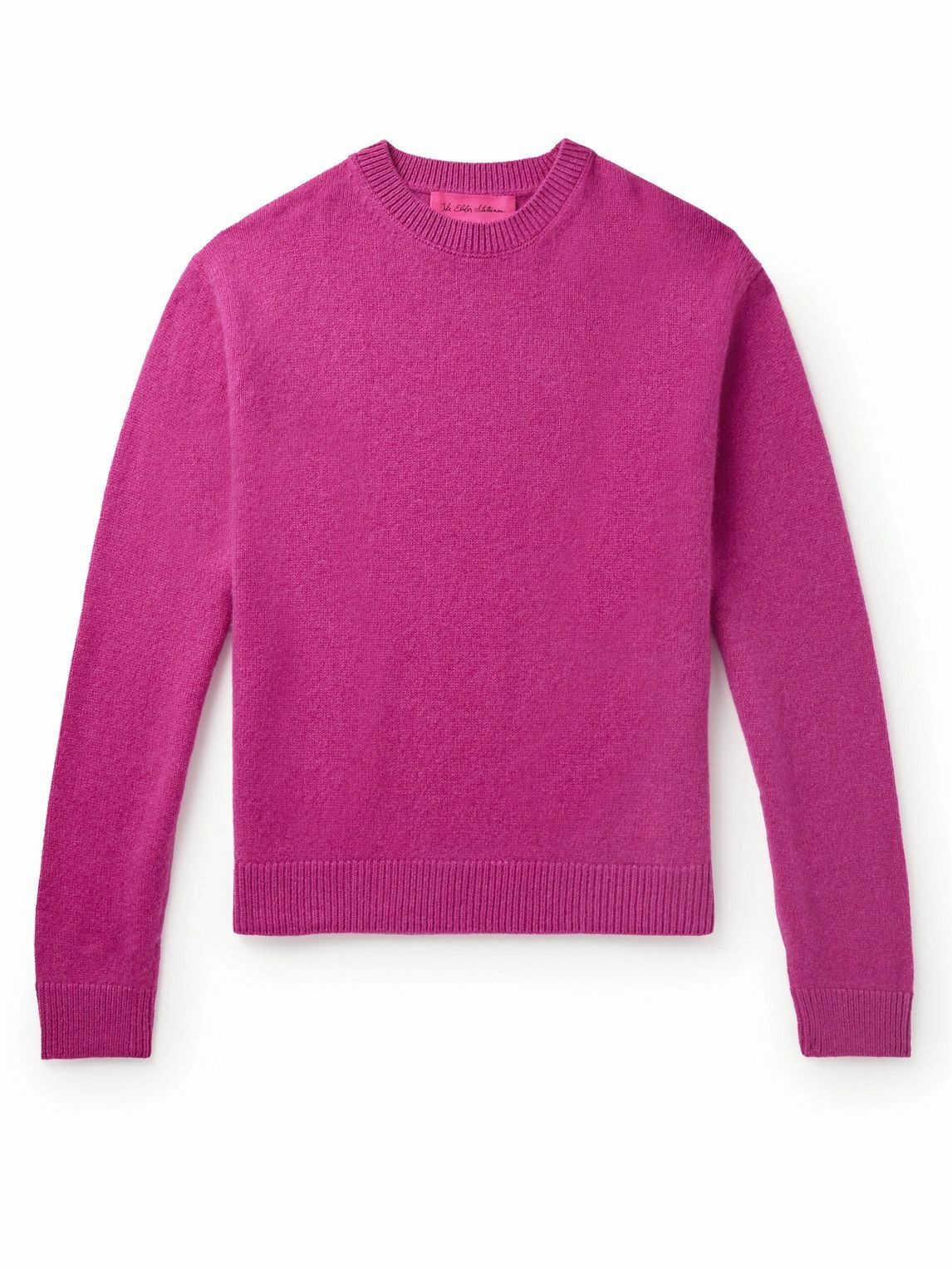 Photo: The Elder Statesman - Cashmere Sweater - Purple