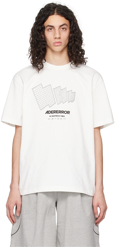 Photo: ADER error White TTS T-Shirt