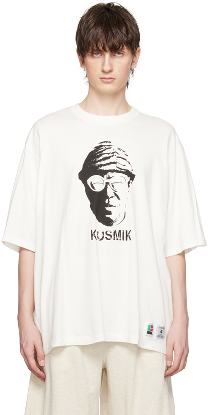 Photo: UNDERCOVER White Printed T-Shirt