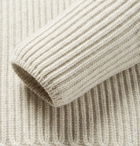 TOM FORD - Ribbed Cashmere Rollneck Sweater - Gray