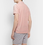 Onia - Shaun Modal-Blend Terry Polo Shirt - Pink