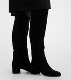 Gianvito Rossi Suede knee-high boots