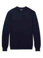 Polo Ralph Lauren - Slim-Fit Pima Cotton Sweater - Blue