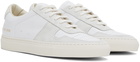 Common Projects White BBall Duo Sneakers